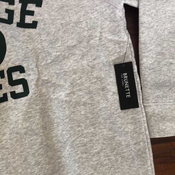 1 LEFT ❗️BRUNETTE THE LABEL COLLEGE IF BABES BIGSIS CREW - Picture 4 of 8